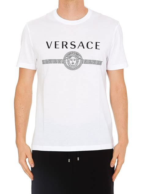 versace medusa logo tee|Versace Medusa print t shirt.